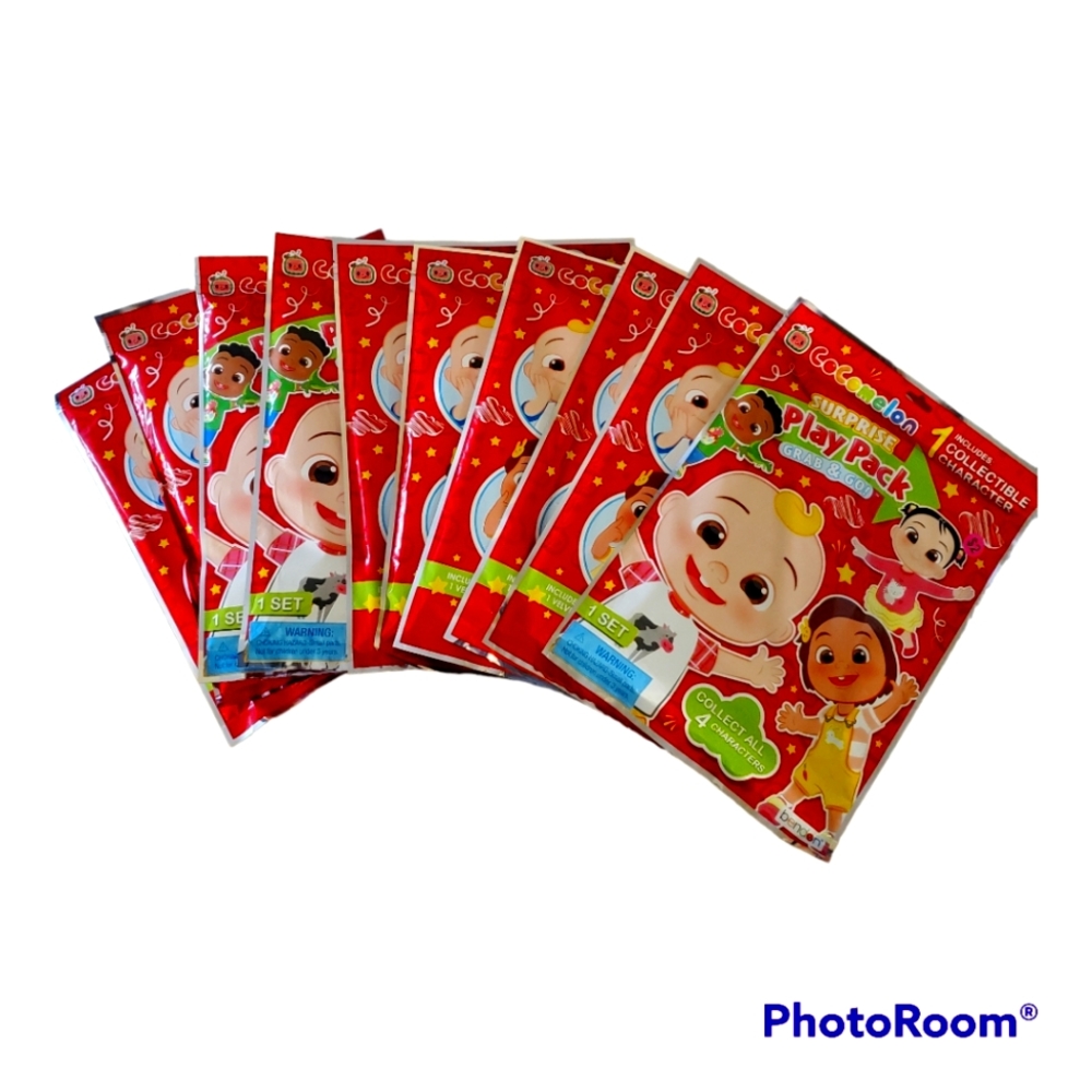COPY 2 - Cocomelon Grab And Go Play Pack (lot of 10)